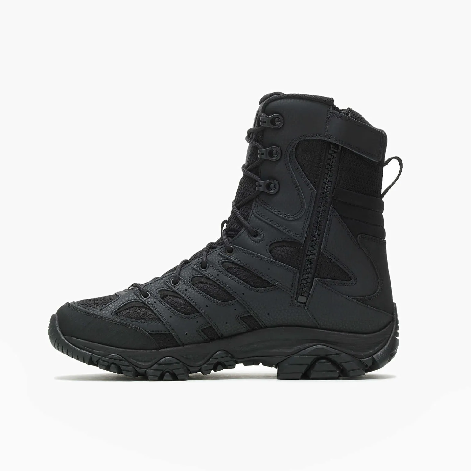 Men's Moab 3 8" Tactical Zip Waterproof Boot - Unisex Work