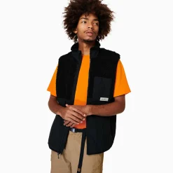 Men's Sherpa Mixup Vest - Outerwear