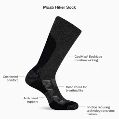 Moab Hiker Low Cut Sock - Socks