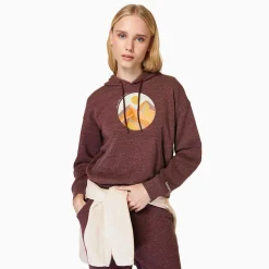 Women's Circle Outside Hoody - Tops