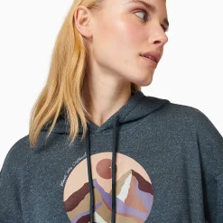 Women's Circle Outside Hoody - Tops